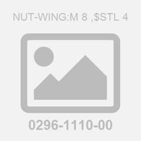 Nut-Wing:M 8 ,$Stl 4